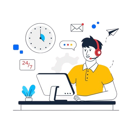 Contact illustration